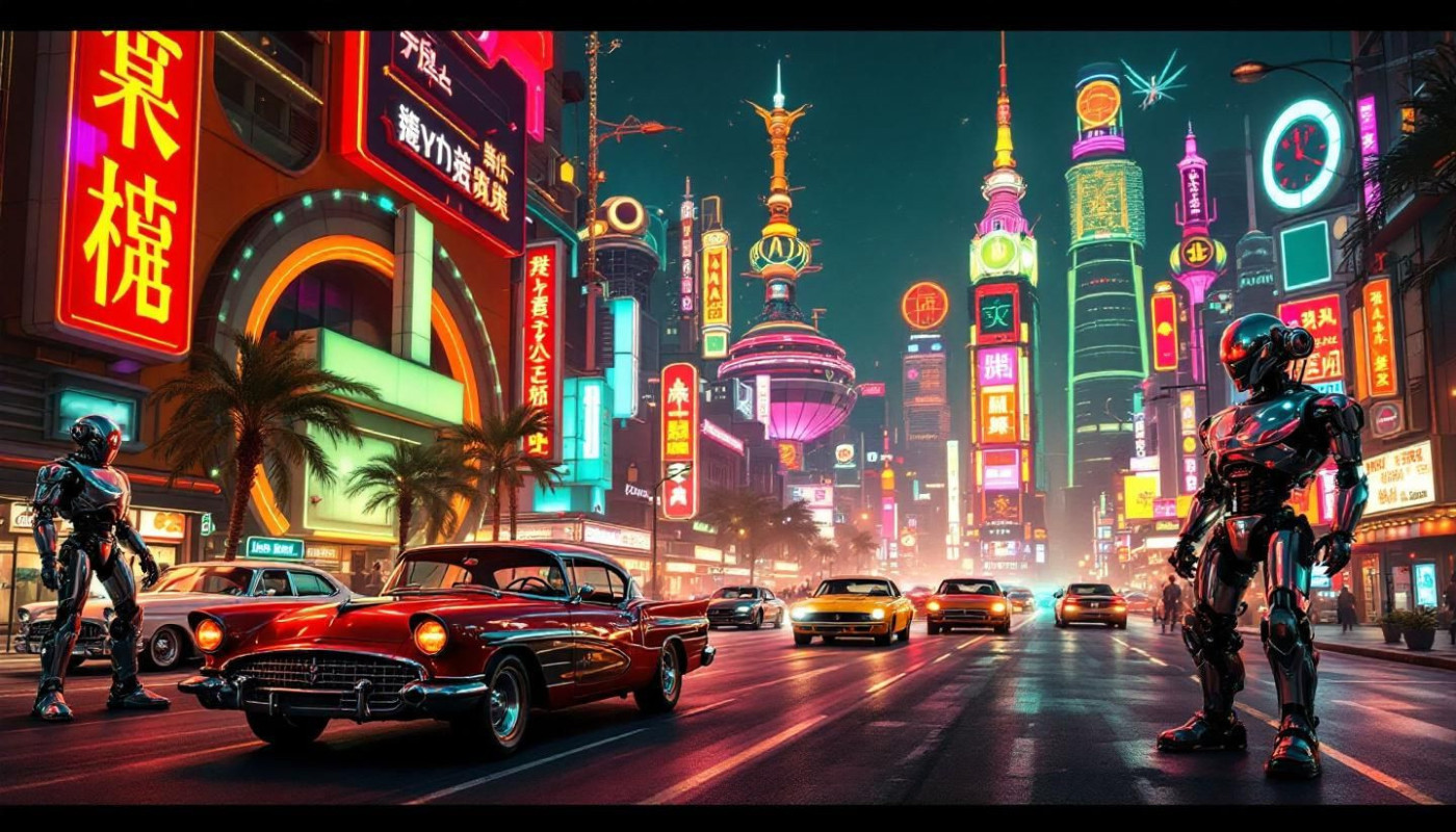 Comment le style rétro-futuriste redéfinit-il les tendances actuelles ?